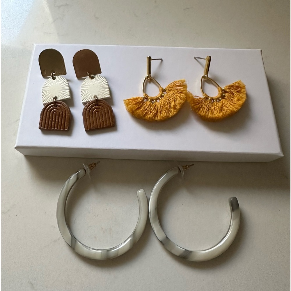 BRAND NEW Earring Trio